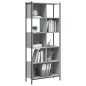 vidaXL Estantería madera de ingeniería gris Sonoma 72x28x172 cm vidaXL Estantería madera de ingeniería gris Sonoma 72x28x172 cm