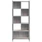 vidaXL Estantería madera de ingeniería gris Sonoma 72x28x172 cm vidaXL Estantería madera de ingeniería gris Sonoma 72x28x172 cm
