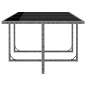 vidaXL Set de comedor de jardín 11 pzas y cojines ratán sintético gris vidaXL Set de comedor de jardín 11 pzas y cojines ratán sintético gris