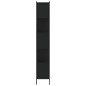 vidaXL Estantería madera de ingeniería negra 102x28x172 cm