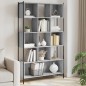 vidaXL Estantería madera de ingeniería gris Sonoma 102x28x172 cm vidaXL Estantería madera de ingeniería gris Sonoma 102x28x172 cm