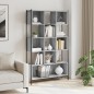 vidaXL Estantería madera de ingeniería gris Sonoma 102x28x172 cm vidaXL Estantería madera de ingeniería gris Sonoma 102x28x172 cm