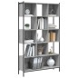vidaXL Estantería madera de ingeniería gris Sonoma 102x28x172 cm vidaXL Estantería madera de ingeniería gris Sonoma 102x28x172 cm