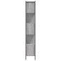 vidaXL Estantería madera de ingeniería gris Sonoma 102x28x172 cm vidaXL Estantería madera de ingeniería gris Sonoma 102x28x172 cm