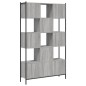 vidaXL Estantería madera de ingeniería gris Sonoma 102x28x172 cm vidaXL Estantería madera de ingeniería gris Sonoma 102x28x172 cm