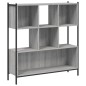 vidaXL Estantería madera de ingeniería gris Sonoma 102x28x172 cm vidaXL Estantería madera de ingeniería gris Sonoma 102x28x172 cm