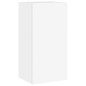 vidaXL Muebles de TV de pared con luces LED 3 piezas blanco vidaXL Muebles de TV de pared con luces LED 3 piezas blanco