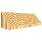 vidaXL Toldo para bar 400x120 cm naranja y blanco vidaXL Toldo para bar 400x120 cm naranja y blanco