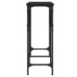 vidaXL Mesa consola madera de ingeniería negra 140x29x75 cm vidaXL Mesa consola madera de ingeniería negra 140x29x75 cm