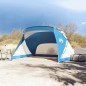 vidaXL Tienda de playa tafetán azul 274x178x170/148 cm 185T vidaXL Tienda de playa tafetán azul 274x178x170/148 cm 185T