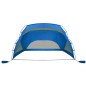 vidaXL Tienda de playa tafetán azul 274x178x170/148 cm 185T vidaXL Tienda de playa tafetán azul 274x178x170/148 cm 185T
