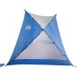 vidaXL Tienda de playa tafetán azul 274x178x170/148 cm 185T vidaXL Tienda de playa tafetán azul 274x178x170/148 cm 185T