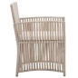 vidaXL Sillones de jardín con cojines 2 unidades ratán sintético beige vidaXL Sillones de jardín con cojines 2 unidades ratán sintético beige