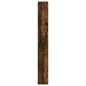 vidaXL Mueble zapatero 4 cajones abatibles roble ahumado 80x21x163,5cm vidaXL Mueble zapatero 4 cajones abatibles roble ahumado 80x21x163,5cm