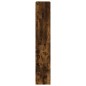 vidaXL Mueble zapatero 4 cajones abatibles roble ahumado 60x34x187,5cm vidaXL Mueble zapatero 4 cajones abatibles roble ahumado 60x34x187,5cm