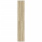 vidaXL Mueble zapatero 4 cajones abatibles roble Sonoma 80x34x187,5 cm vidaXL Mueble zapatero 4 cajones abatibles roble Sonoma 80x34x187,5 cm