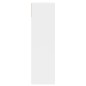 vidaXL Mueble zapatero con 2 cajones abatibles blanco 80x34x116 cm