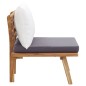 vidaXL Set de muebles de jardín 4 piezas con cojines madera de acacia vidaXL Set de muebles de jardín 4 piezas con cojines madera de acacia