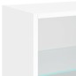 vidaXL Muebles de TV de pared con LED 8 pzas madera ingeniería blanco vidaXL Muebles de TV de pared con LED 8 pzas madera ingeniería blanco