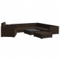 vidaXL Set muebles de jardín 8 piezas y cojines ratán sintético marrón vidaXL Set muebles de jardín 8 piezas y cojines ratán sintético marrón