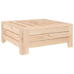 vidaXL Cubierta para base de sombrilla madera maciza de pino