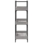 vidaXL Librería de 3 estantes madera gris Sonoma 100x33x108,5 cm vidaXL Librería de 3 estantes madera gris Sonoma 100x33x108,5 cm