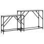 vidaXL Mesas consola apilables 2 pzas madera ingeniería gris Sonoma vidaXL Mesas consola apilables 2 pzas madera ingeniería gris Sonoma