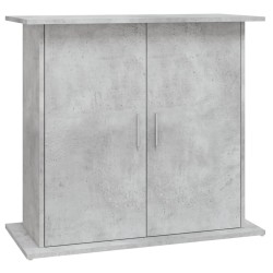 vidaXL Soporte de acuario madera ingeniería gris hormigón 81x36x73 cm