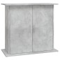 vidaXL Soporte de acuario madera ingeniería gris hormigón 81x36x73 cm vidaXL Soporte de acuario madera ingeniería gris hormigón 81x36x73 cm