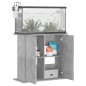 vidaXL Soporte de acuario madera ingeniería gris hormigón 81x36x73 cm vidaXL Soporte de acuario madera ingeniería gris hormigón 81x36x73 cm