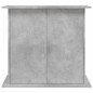 vidaXL Soporte de acuario madera ingeniería gris hormigón 81x36x73 cm vidaXL Soporte de acuario madera ingeniería gris hormigón 81x36x73 cm