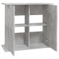 vidaXL Soporte de acuario madera ingeniería gris hormigón 81x36x73 cm vidaXL Soporte de acuario madera ingeniería gris hormigón 81x36x73 cm