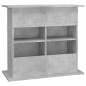 vidaXL Soporte de acuario madera ingeniería gris hormigón 81x36x73 cm vidaXL Soporte de acuario madera ingeniería gris hormigón 81x36x73 cm