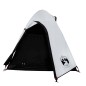 vidaXL Tienda de campaña 2 personas tafetán 185T blanco 254x135x112 cm vidaXL Tienda de campaña 2 personas tafetán 185T blanco 254x135x112 cm