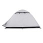 vidaXL Tienda de campaña 2 personas tafetán 185T blanco 254x135x112 cm vidaXL Tienda de campaña 2 personas tafetán 185T blanco 254x135x112 cm
