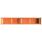 vidaXL Jardinera exterior madera maciza pino marrón cera 180x31x31 cm vidaXL Jardinera exterior madera maciza pino marrón cera 180x31x31 cm