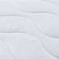 vidaXL Colchón de muelles Bonnell firmeza media 100x200 cm