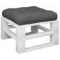 vidaXL Cojín para sofá de palets de tela antracita 60x61,5x10 cm vidaXL Cojín para sofá de palets de tela antracita 60x61,5x10 cm