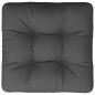 vidaXL Cojín para sofá de palets de tela antracita 60x61,5x10 cm vidaXL Cojín para sofá de palets de tela antracita 60x61,5x10 cm