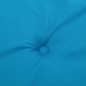 vidaXL Cojín silla jardín respaldo bajo 4 uds tela Oxford azul vidaXL Cojín silla jardín respaldo bajo 4 uds tela Oxford azul