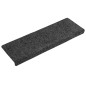 vidaXL Alfombrillas de escalera 10 unidades gris 65x21x4 cm vidaXL Alfombrillas de escalera 10 unidades gris 65x21x4 cm