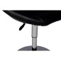 vidaXL Taburete de bar cuero sintético negro vidaXL Taburete de bar cuero sintético negro