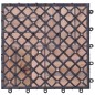 vidaXL Baldosas de terraza 11 uds madera maciza reciclada 30x30 cm vidaXL Baldosas de terraza 11 uds madera maciza reciclada 30x30 cm