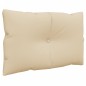 vidaXL Cojines para palets 2 unidades tela beige vidaXL Cojines para palets 2 unidades tela beige