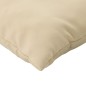 vidaXL Cojines para palets 2 unidades tela beige vidaXL Cojines para palets 2 unidades tela beige