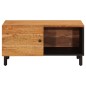 vidaXL Mesa de centro madera maciza de acacia 80x50x40 cm vidaXL Mesa de centro madera maciza de acacia 80x50x40 cm