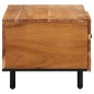 vidaXL Mesa de centro madera maciza de acacia 80x50x40 cm vidaXL Mesa de centro madera maciza de acacia 80x50x40 cm