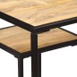 vidaXL Conjunto de comedor de 3 piezas madera maciza de mango vidaXL Conjunto de comedor de 3 piezas madera maciza de mango