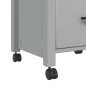 vidaXL Carrito de cocina MONZA madera maciza de pino 48x40x90 cm