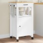 vidaXL Carrito de cocina MONZA madera maciza de pino 48x40x90 cm vidaXL Carrito de cocina MONZA madera maciza de pino 48x40x90 cm